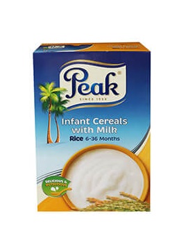 Peak infant cereal